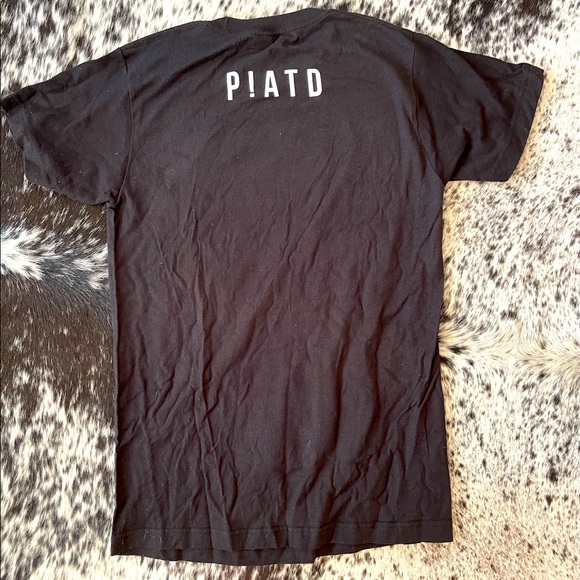 NWOT P!ATD, Panic at the Disco black tee - Picture 2 of 5
